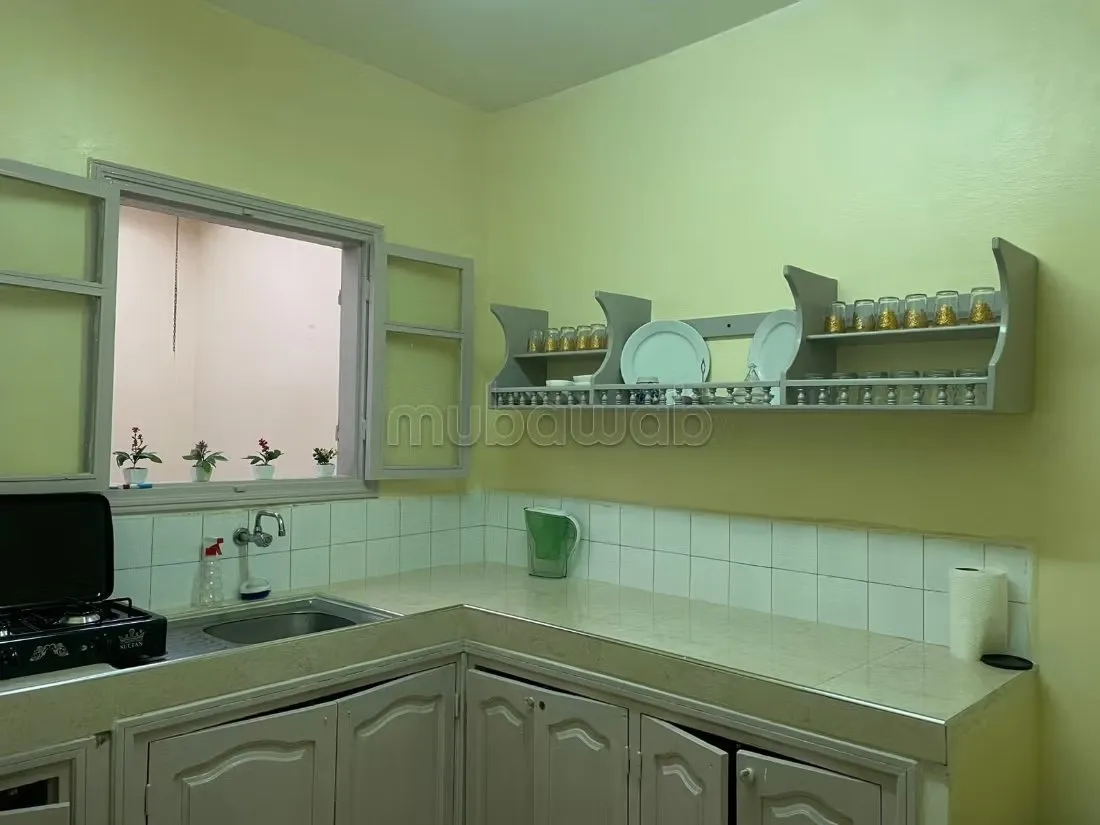 Maison à louer à Hay Nahda.
Superficie 70 m².
Téléviseur - الرباط