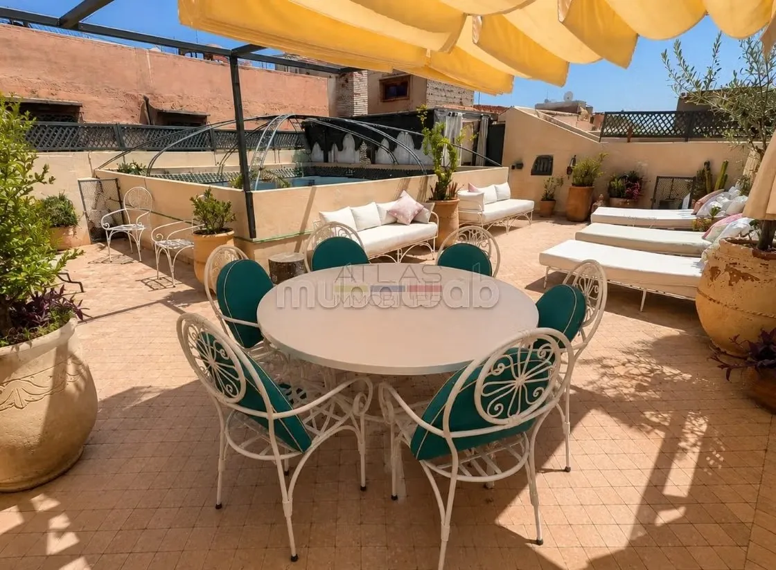 Riad titré avec bassin et terrasse à Bab Aylan - مراكش (3)