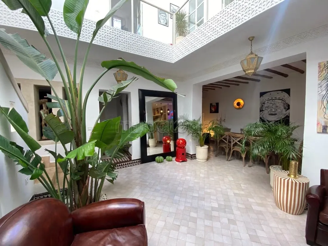 Vente riad titré avec bassin au quartier kasbah - مراكش (3)