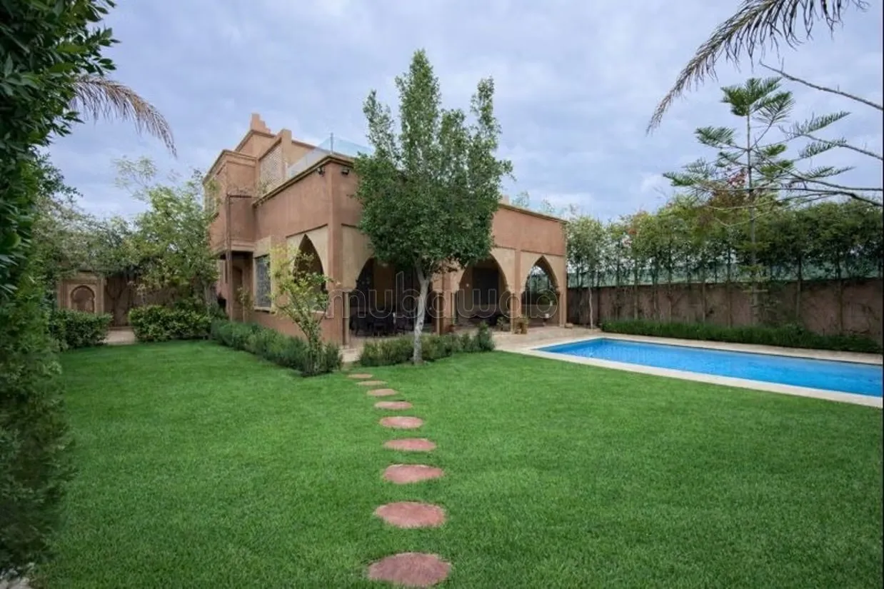 Villa sur un terrain de 570m² a 31km route ourika - مراكش
