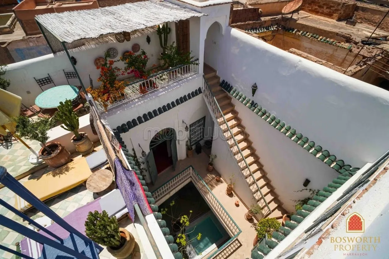 Magnifique Riad Bab Taghzout à vendre à Marrakech - مراكش