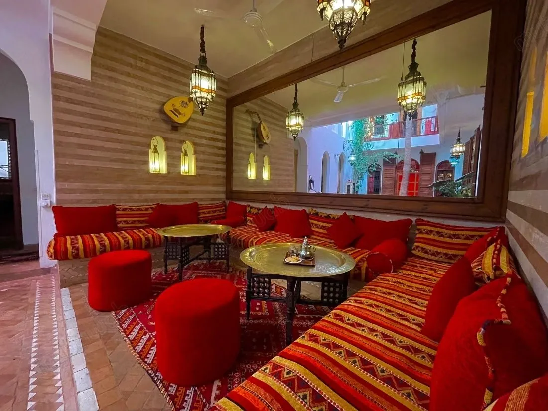 Riad Maison d’Hôtes à vendre – 6 Suites Bab Doukkala - مراكش (3)