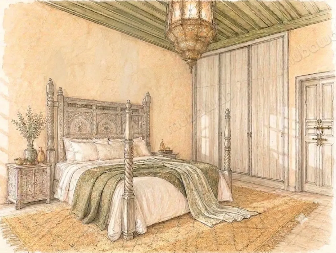 Vente d'un superbe riad 4 chambres avec piscine - مراكش (2)