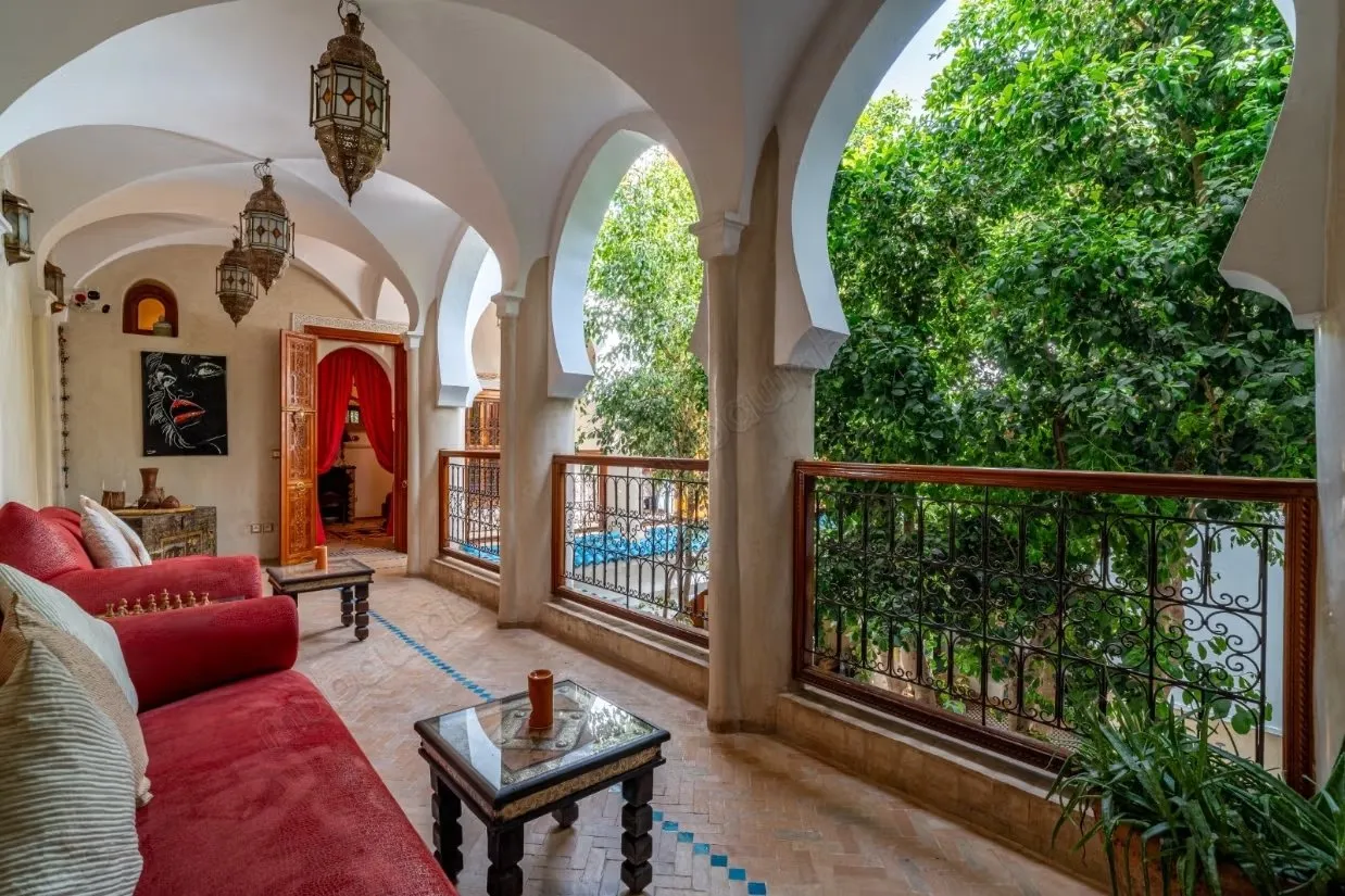 Riad d'exception titré à Bab Dokala, 6 chambres, piscine, ha... - مراكش (2)