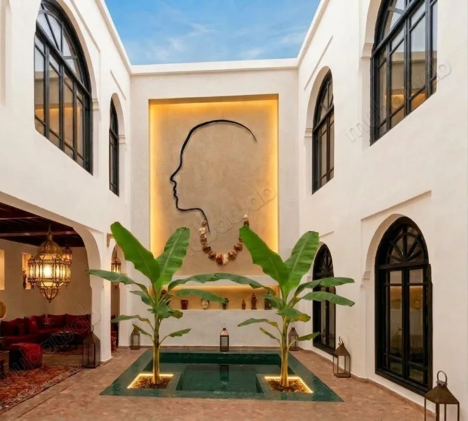 Riad neuf avec piscine à Riad Larousse - مراكش