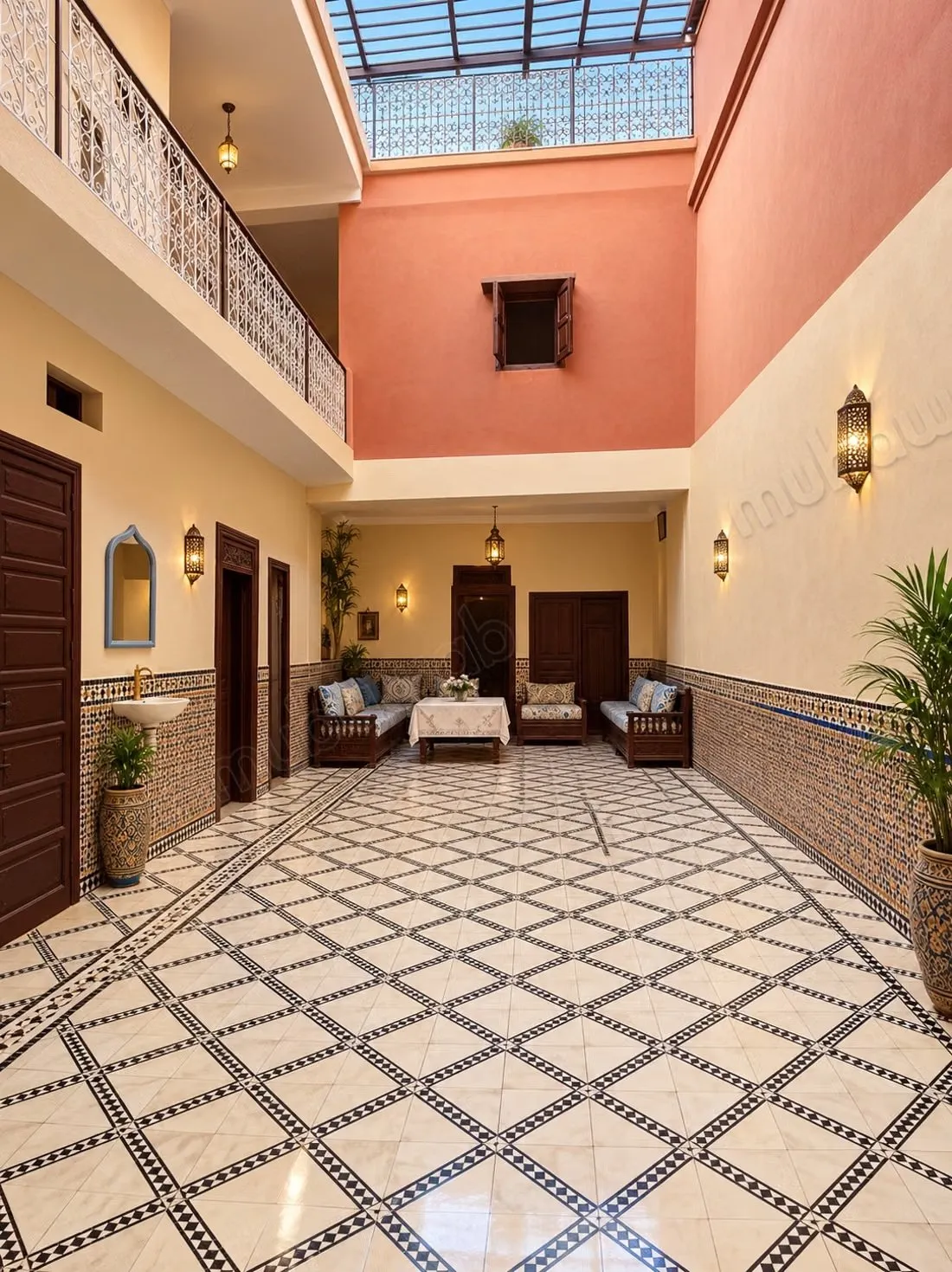 Riad à la vente à Bab doukkala 
4 chambres - مراكش