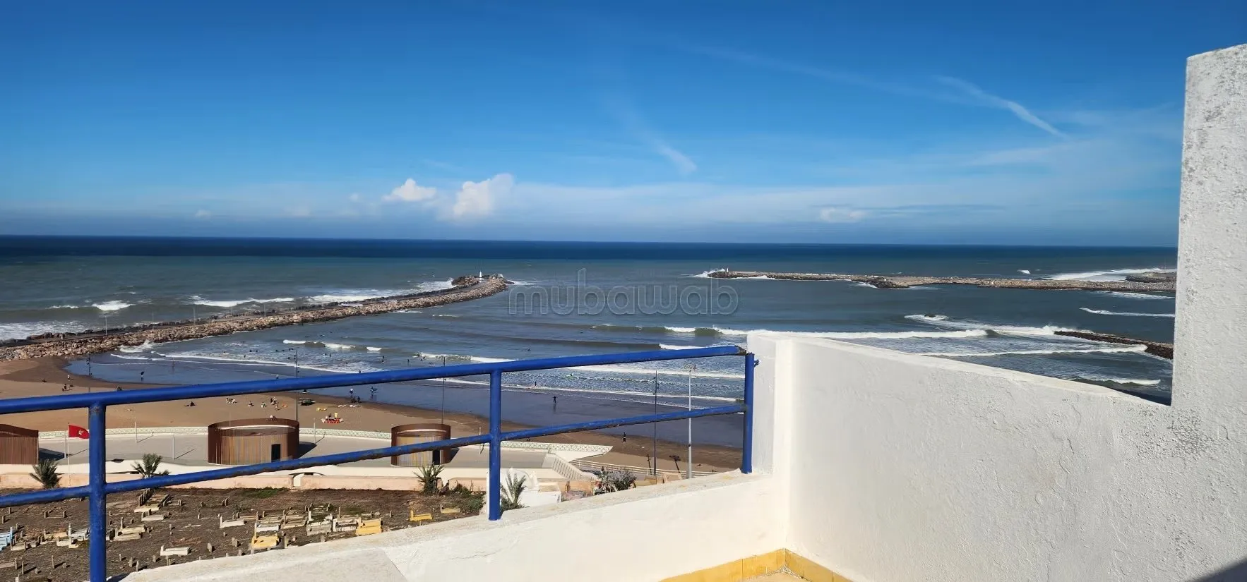 Riad à vendre aux Oudayas vue sur mer - الرباط