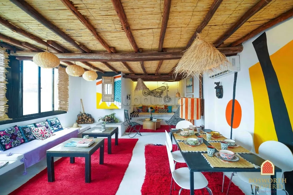 Maison d'artistes à vendre Marrakech Medina - مراكش