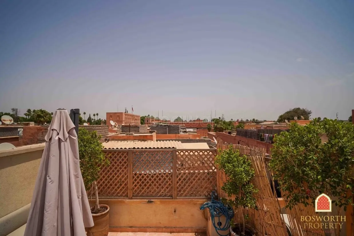 Riad Maison d'Hôtes Kasbah à Vendre Marrakech - مراكش (2)