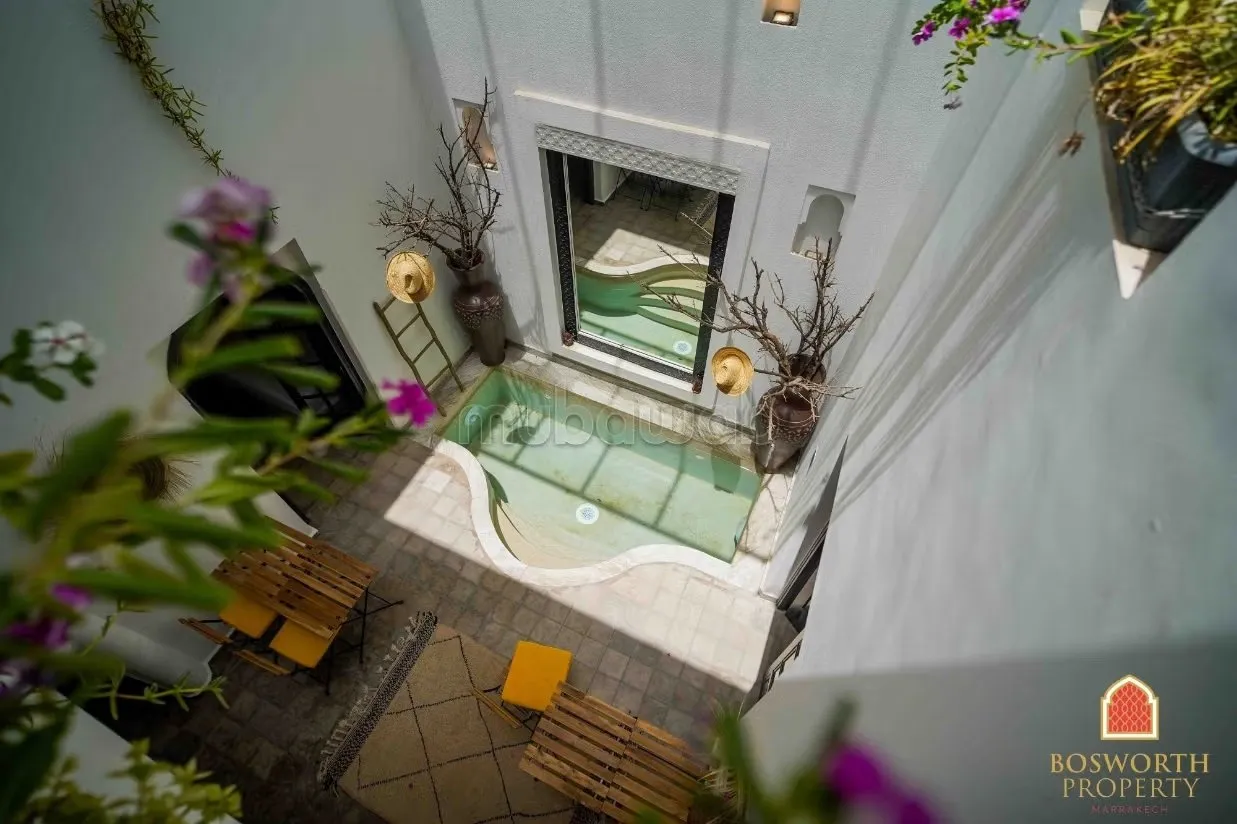 Riad Maison d'Hôtes Kasbah à Vendre Marrakech - مراكش