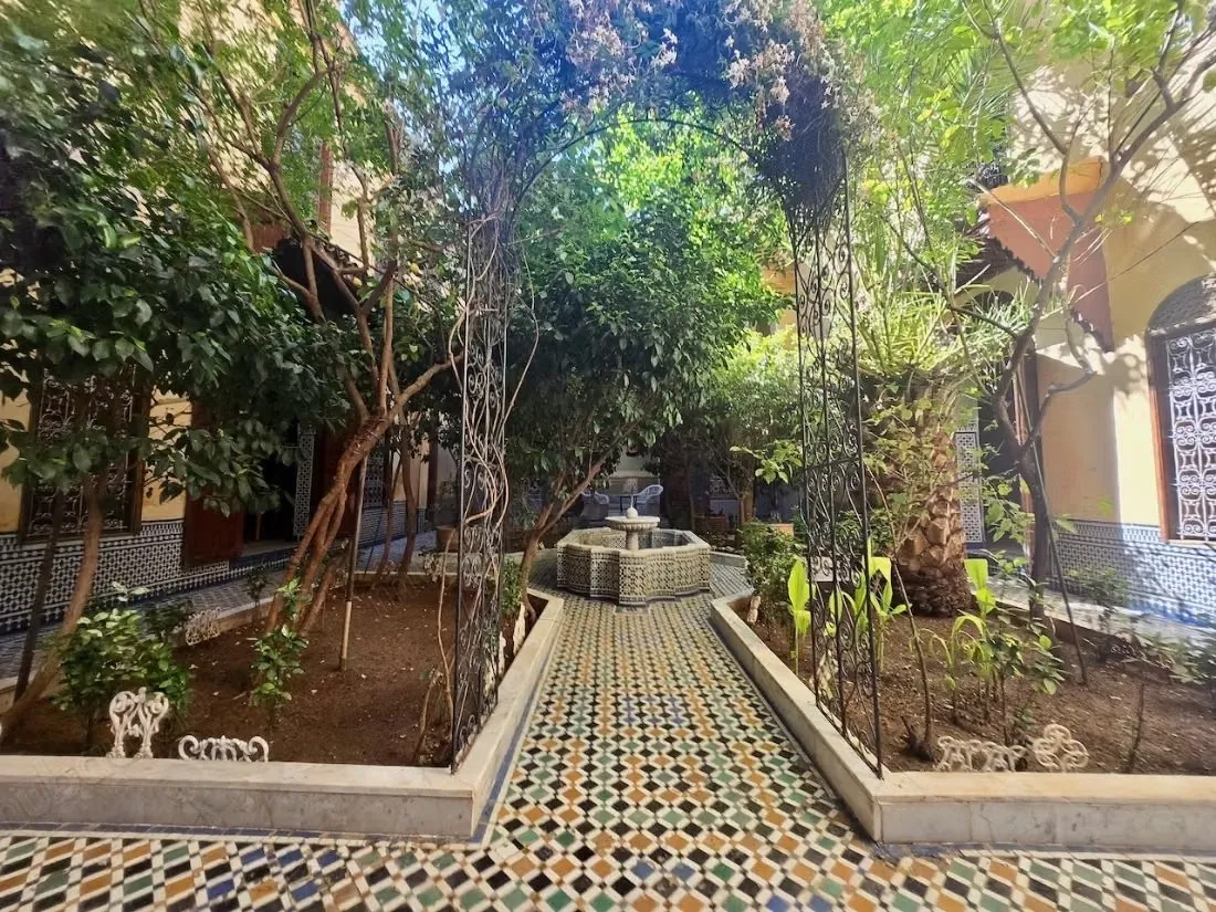 Riad de charme avec grand patio jardiné - فاس (3)