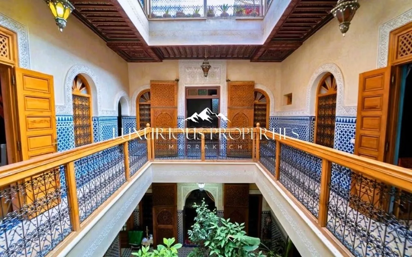Riad titré traditionnel à Derb Dabachi, Marrakech - مراكش (2)
