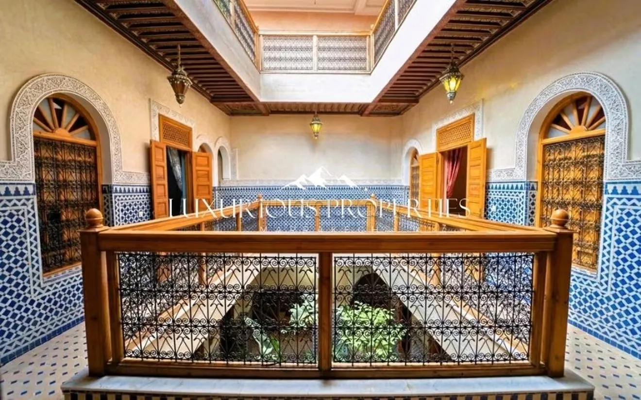 Riad titré traditionnel à Derb Dabachi, Marrakech - مراكش (3)