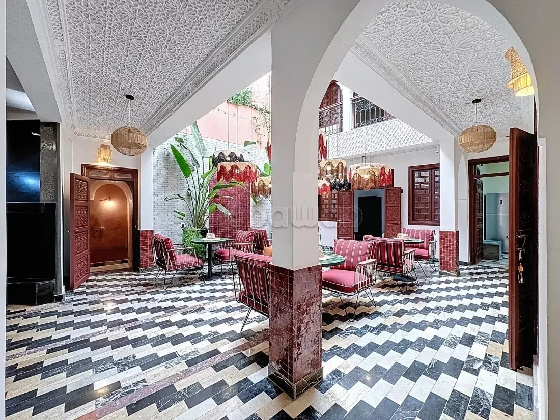Riad maison d’hôtes de charme à vendre - مراكش (2)