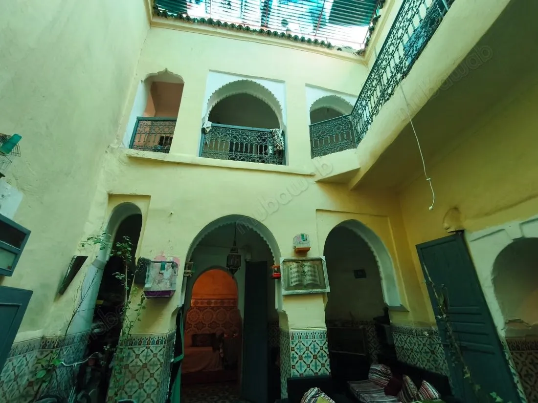 Beau riad ancien douria a vendre médina - مراكش (3)