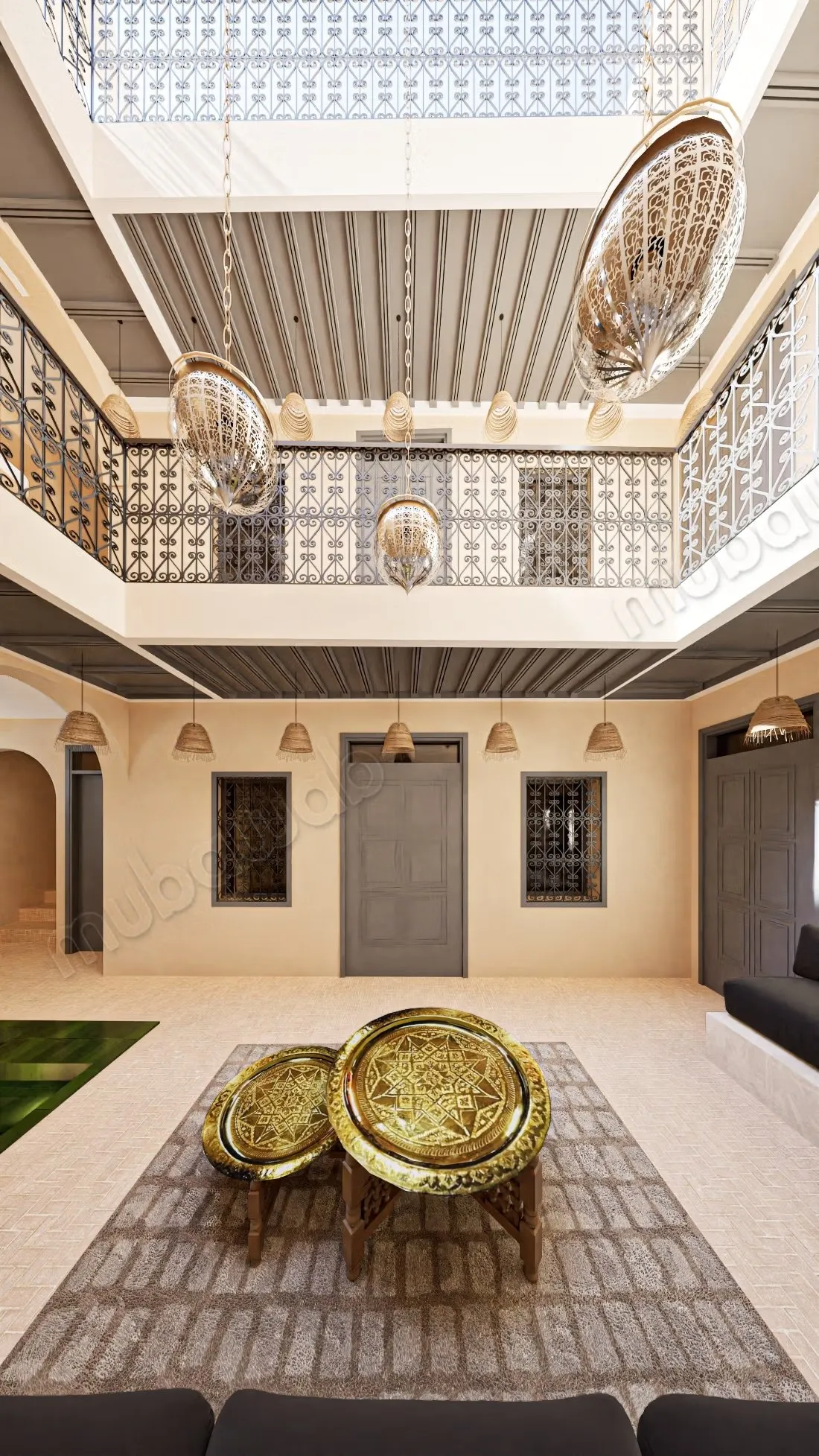 Riad titré quartier riad Larousse - مراكش