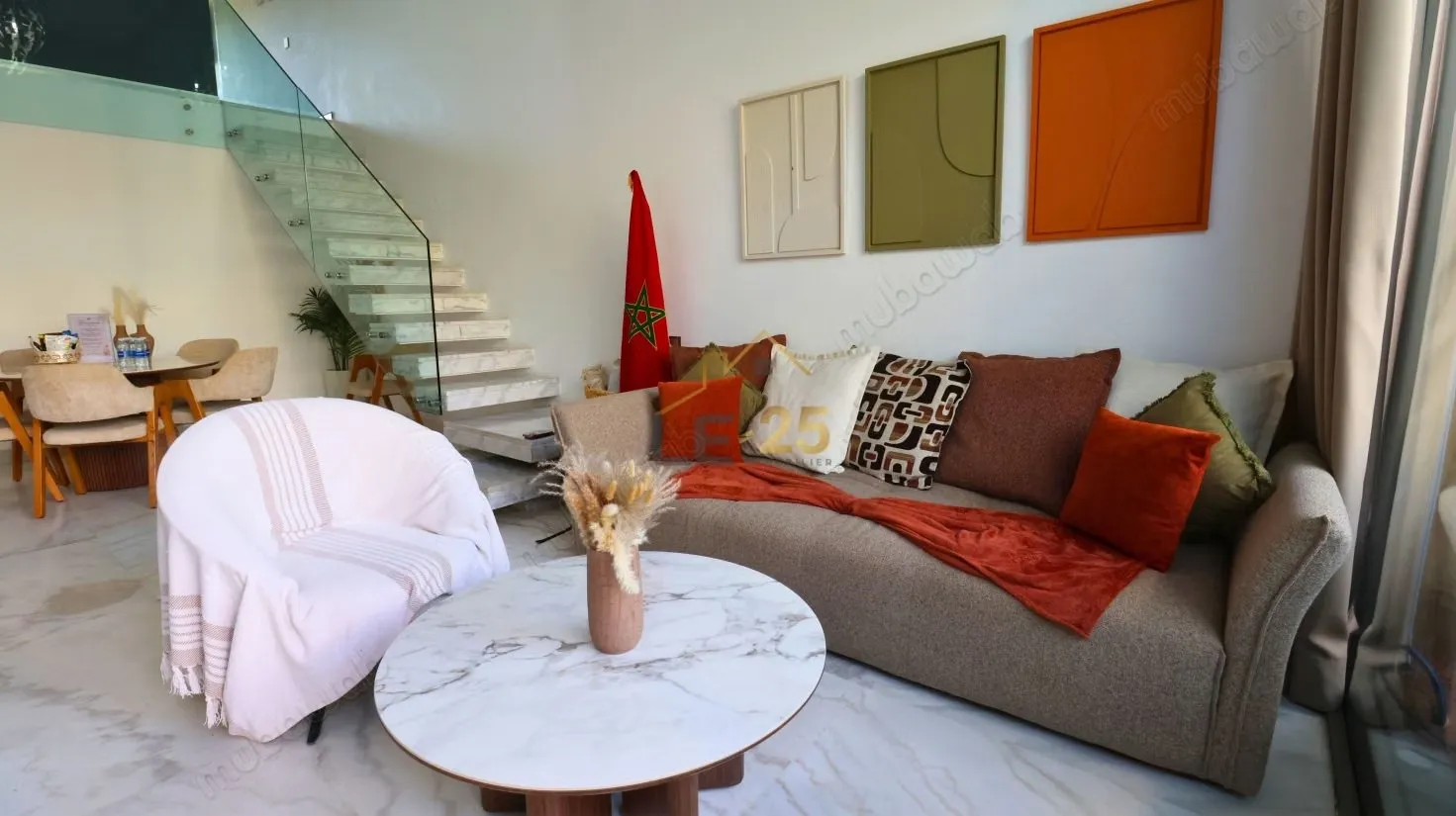 Exceptionnel Duplex De Standing Avec Jardin - مراكش (3)