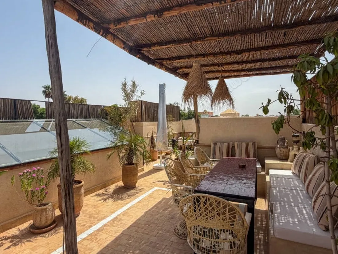 Riad 4 chambres Kasbah – Bassin – Accès voiture - مراكش (3)