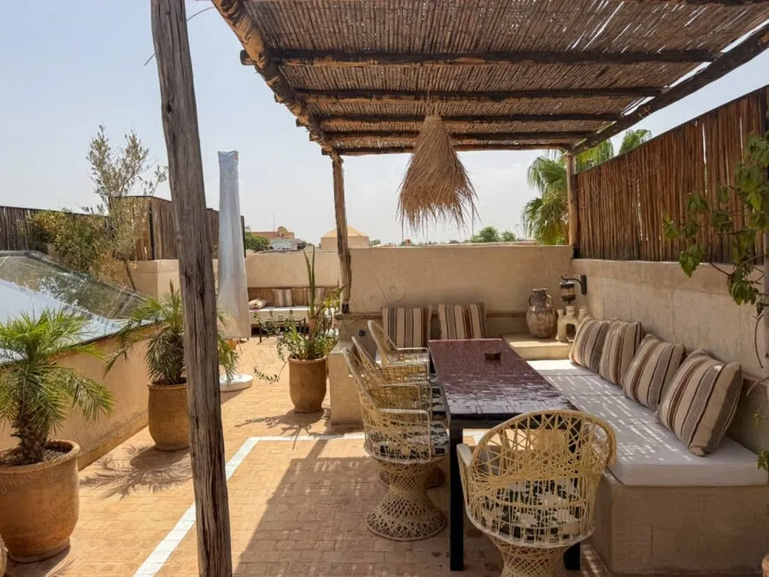 Riad 4 chambres Kasbah – Bassin – Accès voiture - مراكش