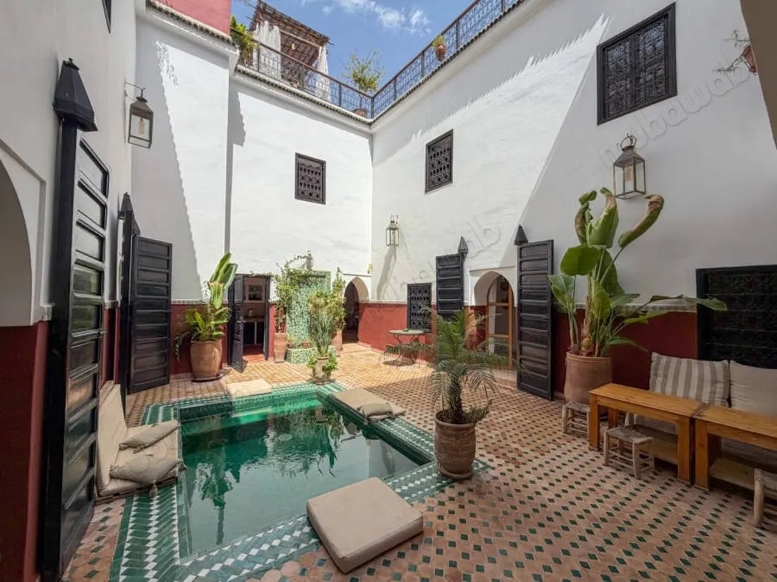 Riad de charme 6 chambres avec bassin chauffé - مراكش (3)