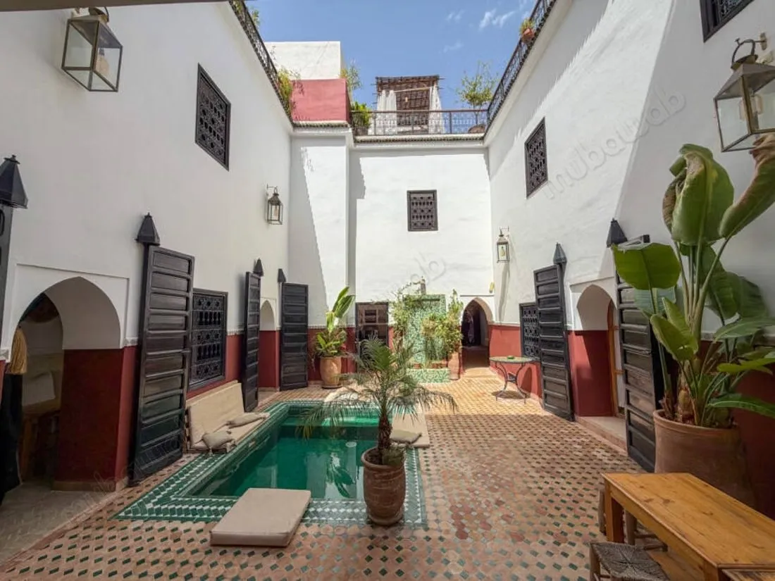 Riad de charme 6 chambres avec bassin chauffé - مراكش (2)