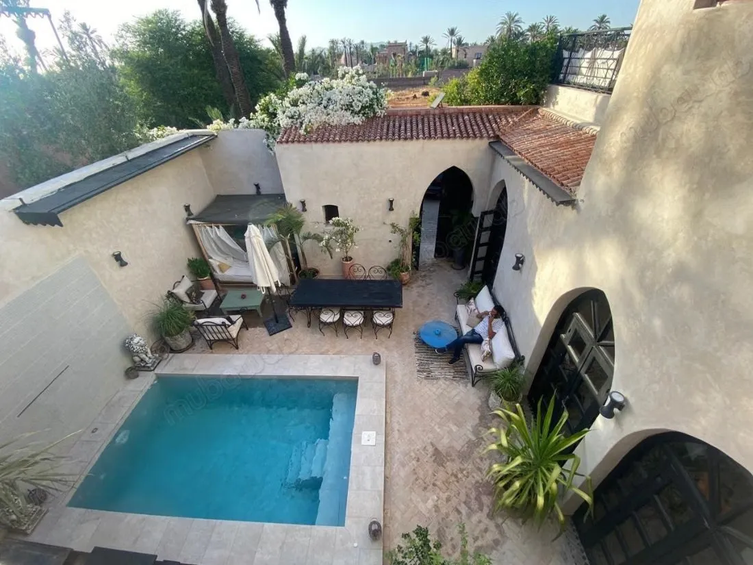 Très beau riad à vendre à Ennakhil Palmeraie. 5 chambres agr... - مراكش (2)
