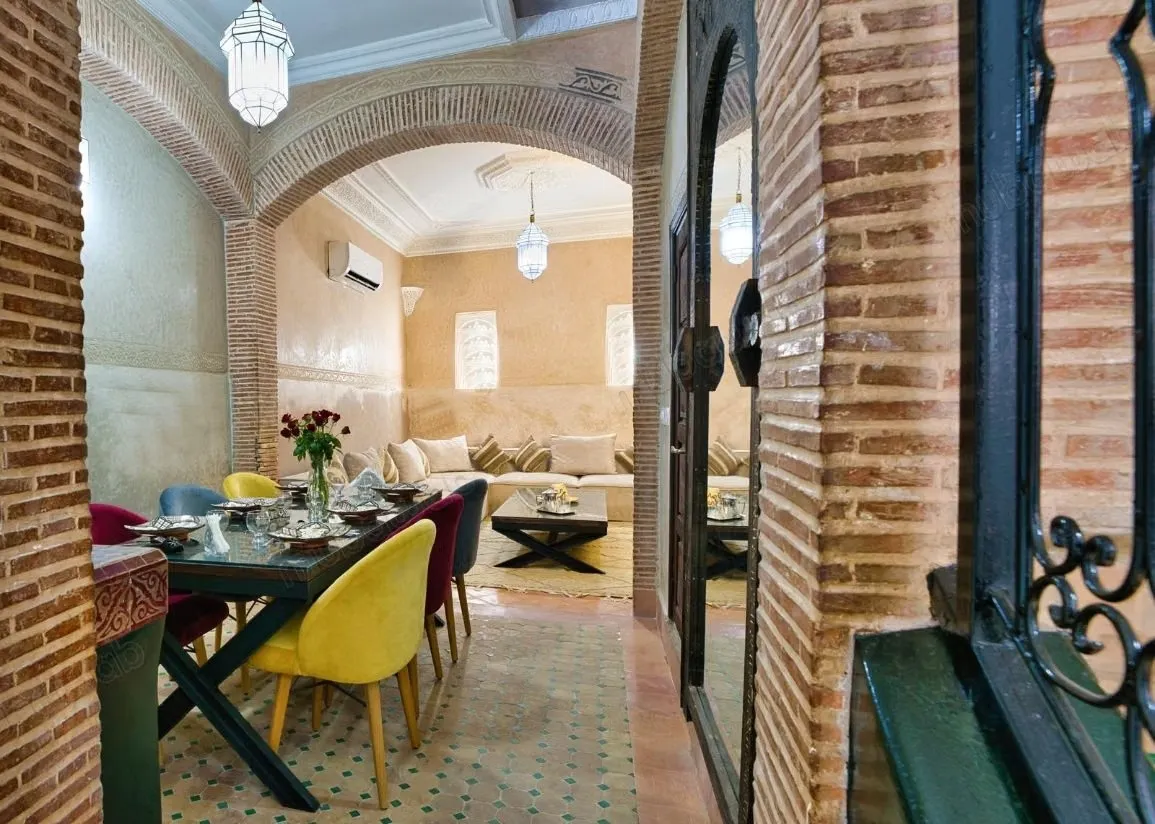 Magnifique riad 3 chambres piscine chauffee medina - مراكش (2)