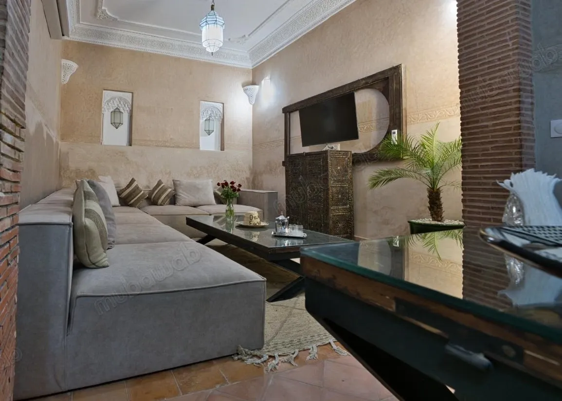 Magnifique riad 3 chambres piscine chauffee medina - مراكش (3)