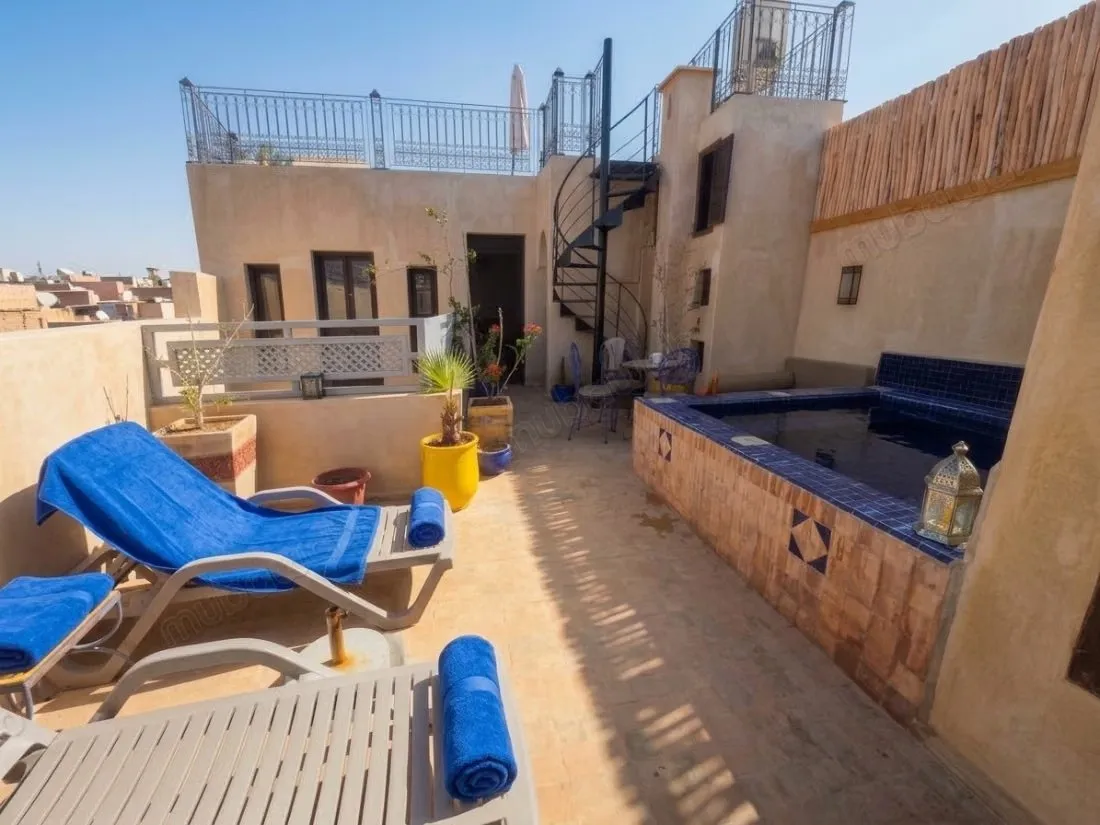 Petit Riad de charme Titré bien situé - مراكش (2)