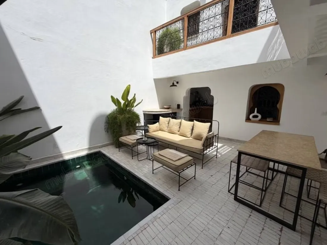 Riad clés en main – 3 chambres – Bassin - مراكش