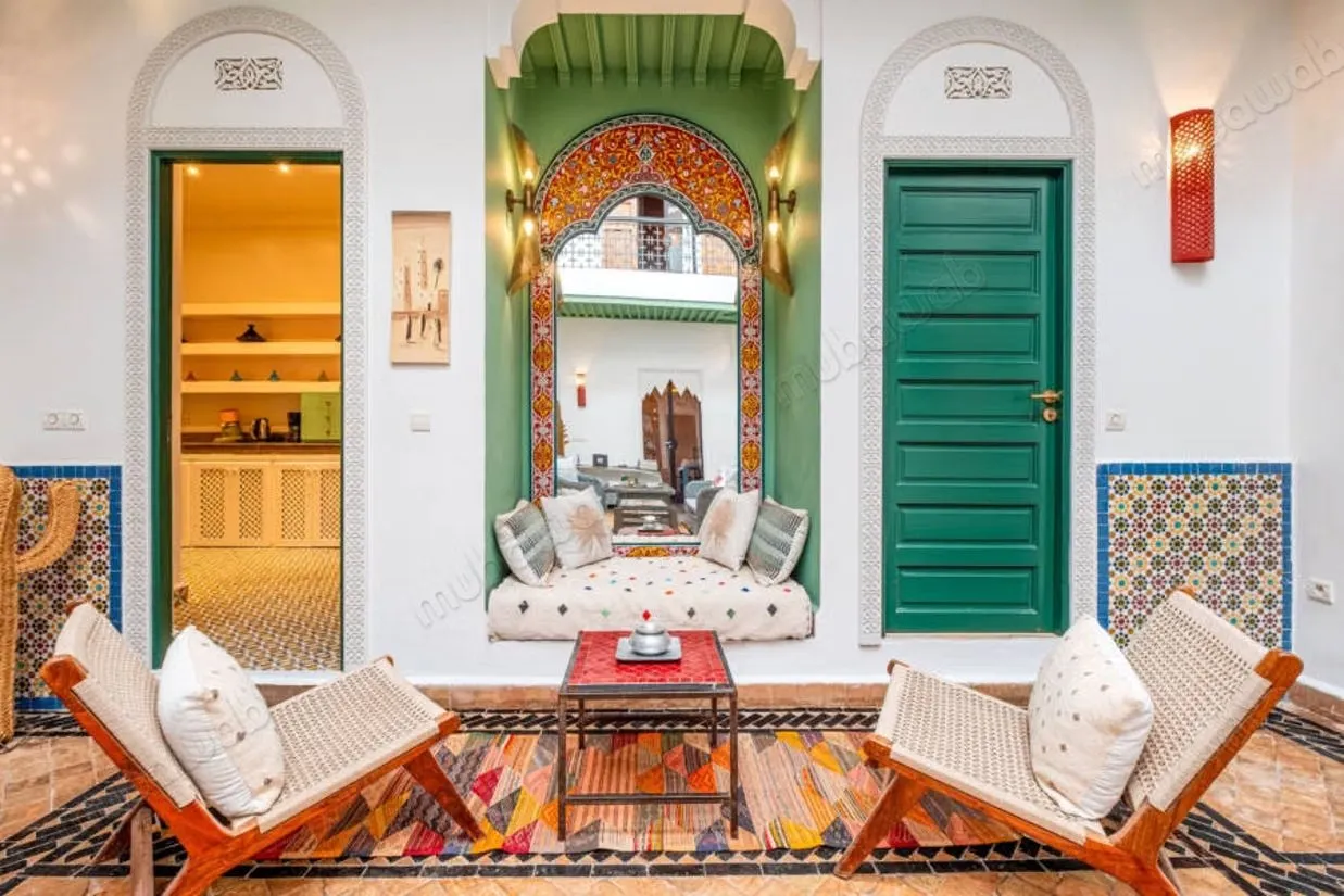 Magnifique riad de 6 chambres et piscine à coté du Palais Ba... - مراكش (2)