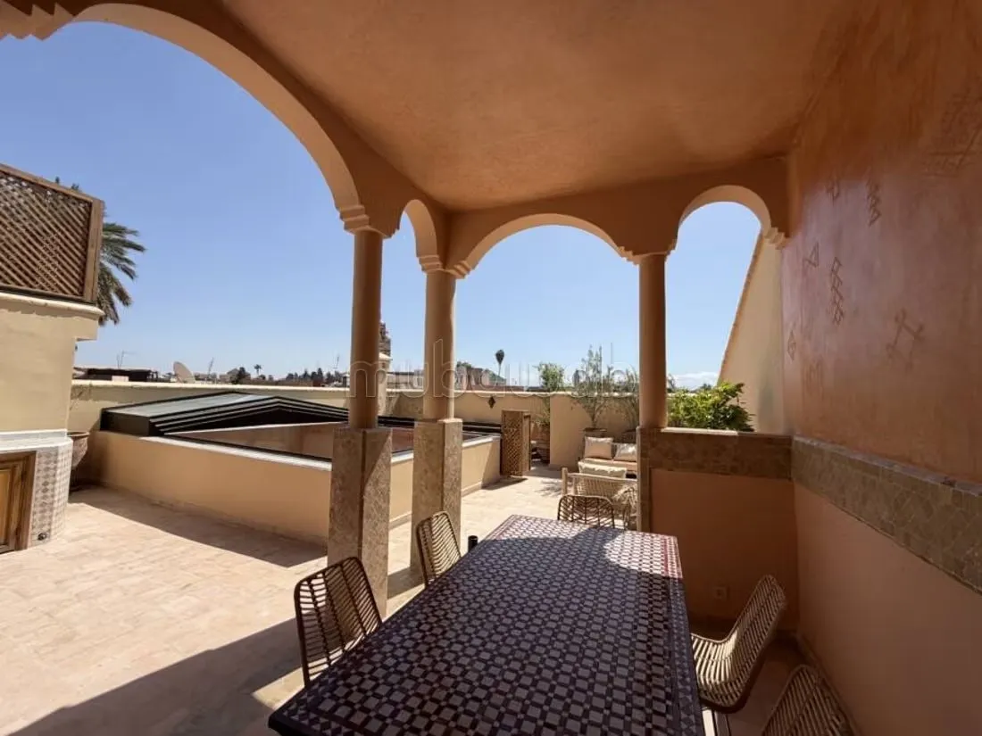 Atypique. Riad de caractère 4 chambres avec sdb Bab Doukkala - مراكش