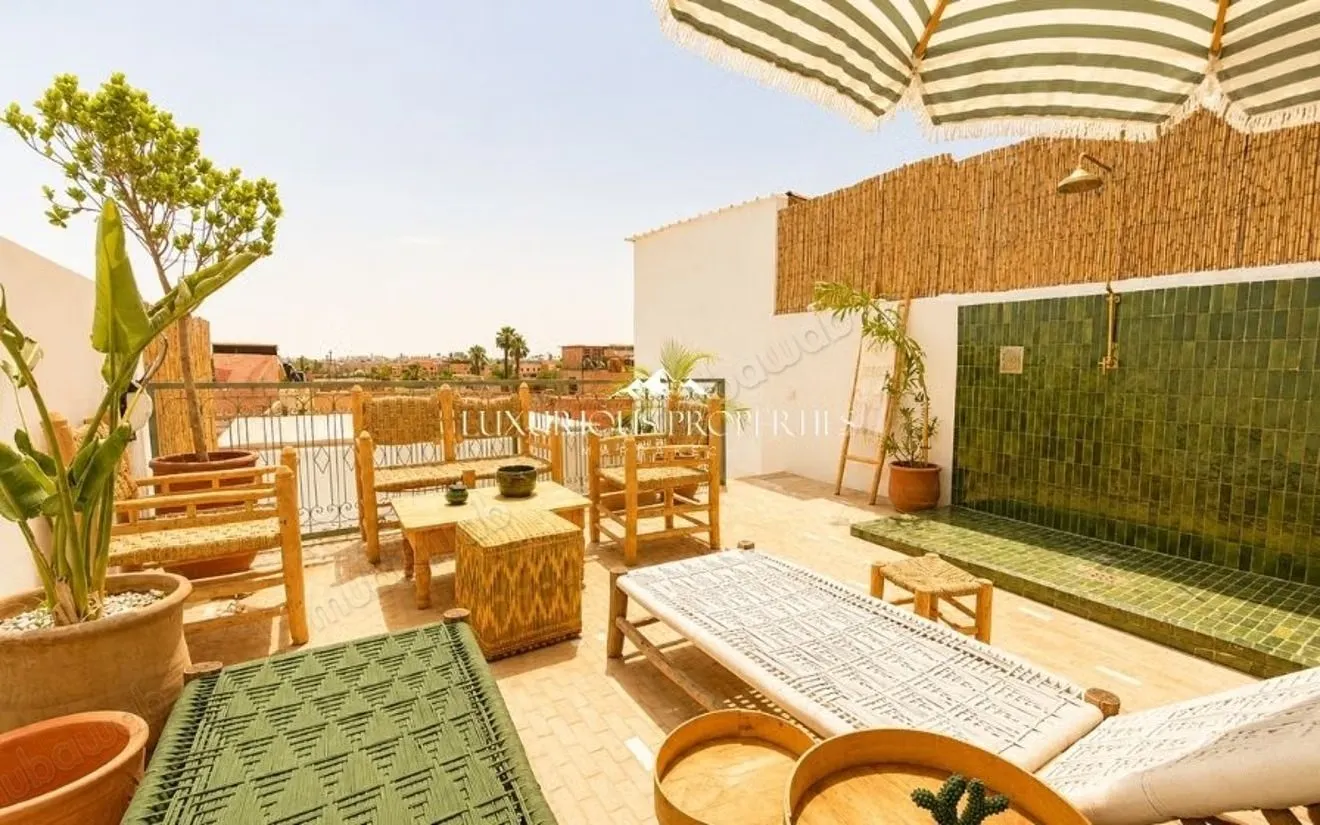 Douiria titrée avec rooftop, Médina de Marrakech - مراكش