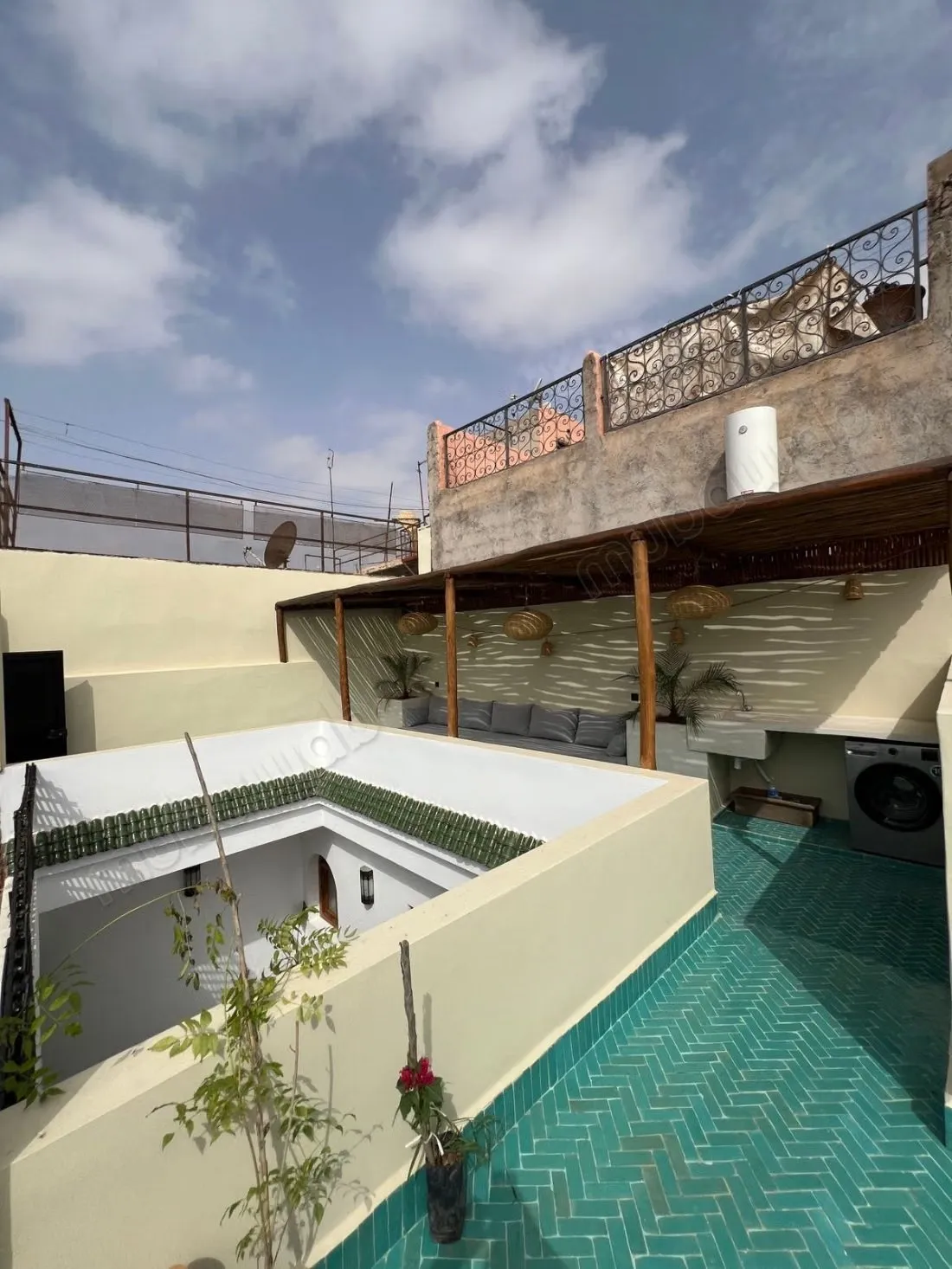 Riad rénové 3 Chambres Bab Doukkala / Réquisition - مراكش (2)