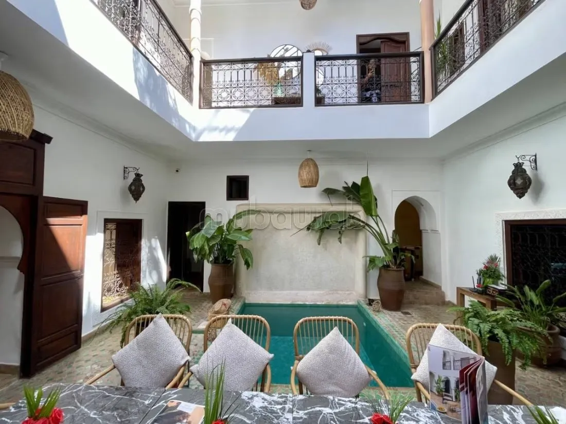 Maison d'hôtes de 5 chambres en activité Riad Laarous - مراكش (3)