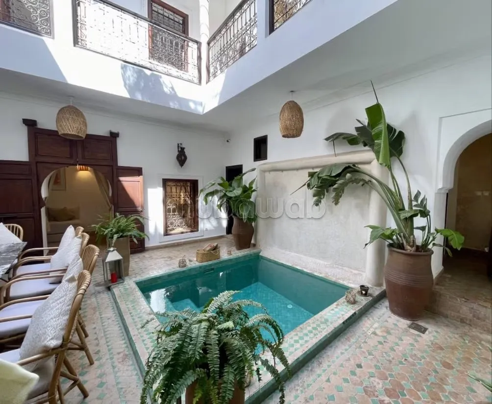 Maison d'hôtes de 5 chambres en activité Riad Laarous - مراكش (2)
