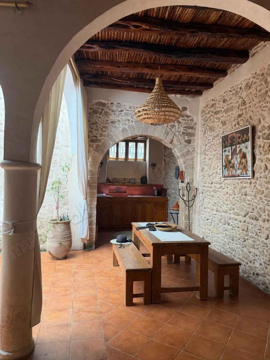Riad à vendre à Chbanat. 6 grandes pièces. Meublé - الصويرة