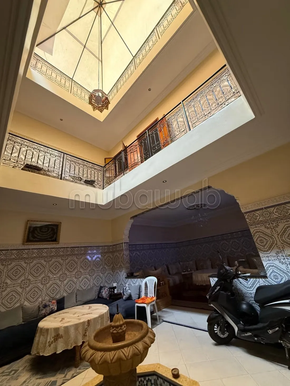 Vente d'un superbe riad à Riad Zitoun. 
4 belles chambres - مراكش