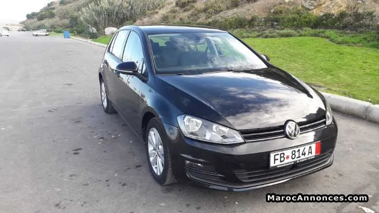 golf 7 tdi distronik diesel full option d'origine - الرباط (2)