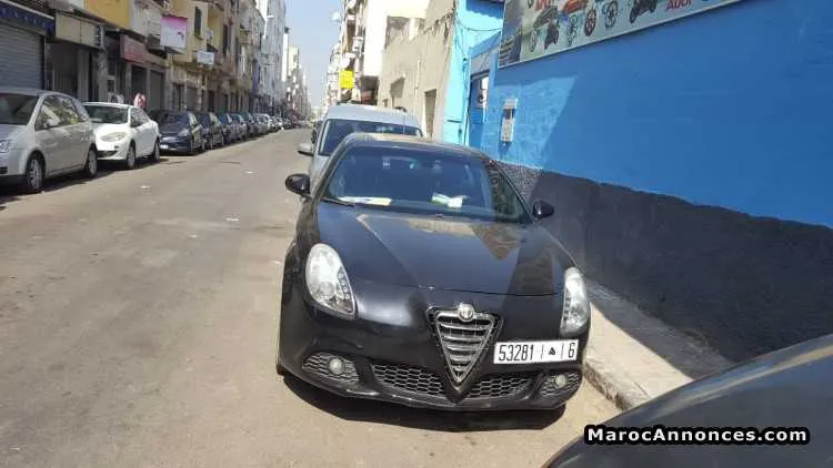Alfa romeo julietta noir diesel - الدار البيضاء