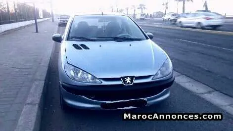 Peugeot 206 diesel - الدار البيضاء (2)
