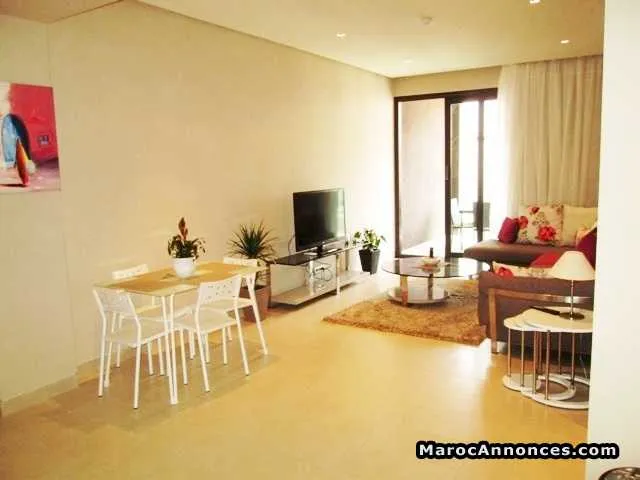 Appartement meublé de 80 m² ain diab - الدار البيضاء (2)
