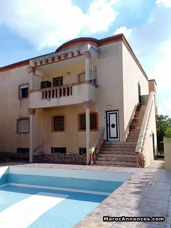 Appartement se forme d'une villa avec piscine - الجديدة