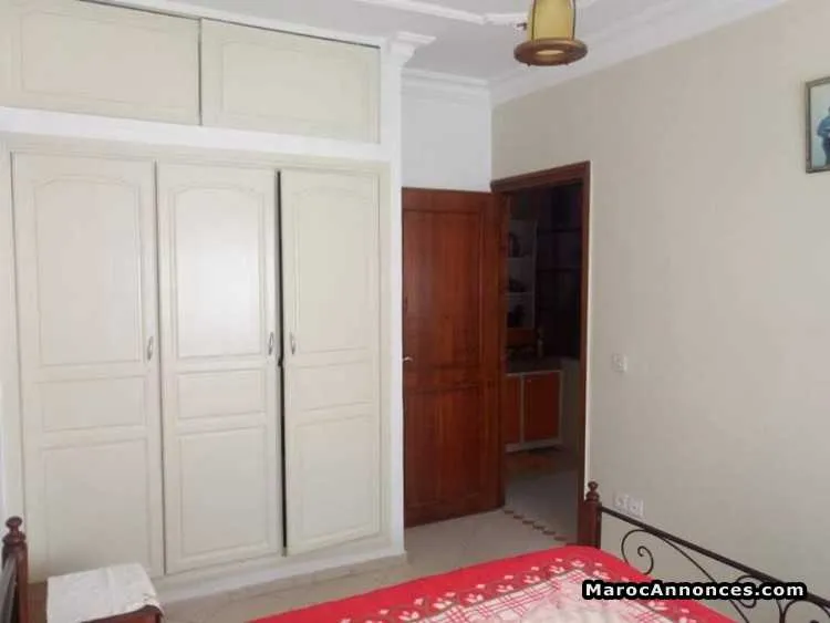 appartement meublé au 2 ème étage avec p s-sol - الجديدة (3)