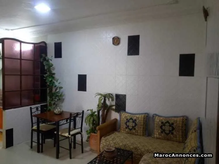 appartement meublé au 2 ème étage avec p s-sol - الجديدة (2)