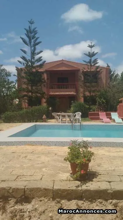 Villa a vendre a bouskoura - بوسكورة