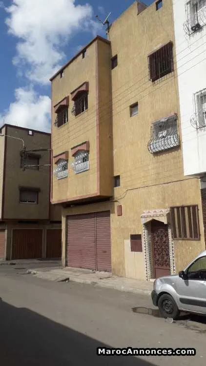 منزل كامل للبيع مسجل و محفظ  r+2 - الدار البيضاء (2)