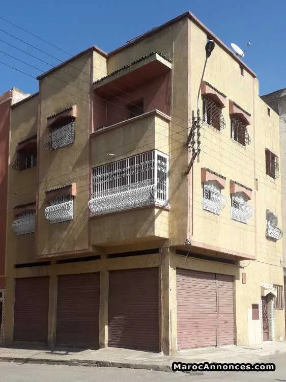 منزل كامل للبيع مسجل و محفظ  r+2 - الدار البيضاء (3)