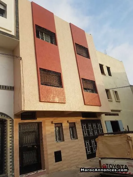 Maison de 105 m2 bien fini en vente à moujahidine - طنجة