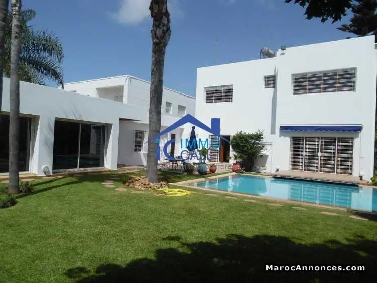 Villa a vendre de 849m² à souissi - الرباط